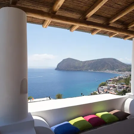 Semesterbostad House With Garden And Sea View In Lipari (Isola Lipari)