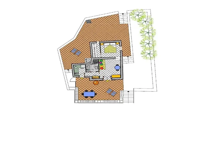 House With Garden And Sea View In Casa vacanze Città di Lipari